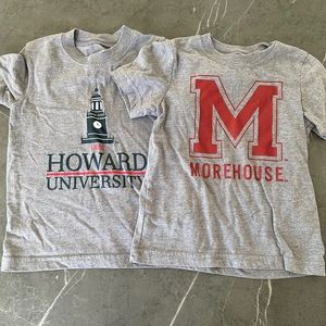 HBCU Toddler Shirt Bundle - Howard & Morehouse